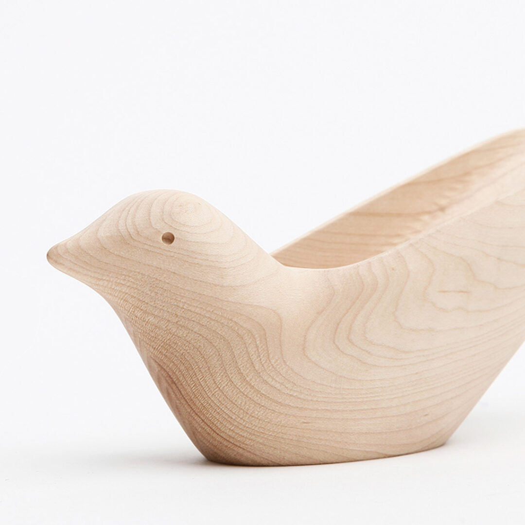 Decorative Wood Bird - Görsel 3